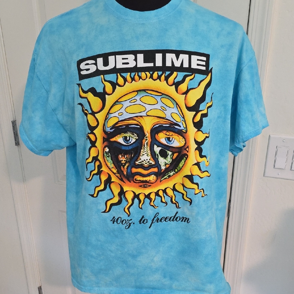 Sublime Blue Graphic T-Shirt